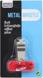 Metalna sportska zviždaljka s remenom