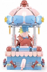 Sluban vrtuljak sa životinjicom – psić građevni set