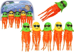 Set igračka za kupanje – ronilačke meduze, 6 kom
