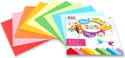 Set šarenih origami papira 20 × 20 cm, 50 listova, 110 g/m²