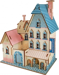 Woodcraft drvene 3D puzzle vila