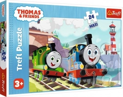 Puzzle 24 maxi – Toma i Percy na tračnicama Thomas & Friends