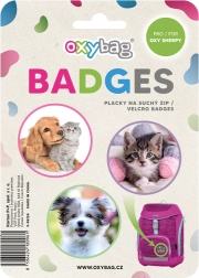 Set zamjenjivih znački na čičak za ruksak OXY Sherpy Pets