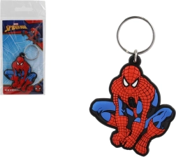 Gumeni privjesak za ključeve MARVEL SPIDER-MAN, sjedeća figura, 6 cm