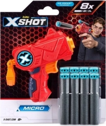 X-Shot Excel Micro džepni pištolj za pjenaste strelice