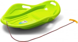 Dječji sanjkarski klizač školjka Baby Mix Premium Komfort 80 cm zeleni