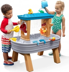 Step2 vodeni stol s efektom kiše, kantom i lijevkom + životinjice