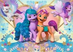 Slagalica 100 dijelova Glitter My Little Pony Sjajni poniji