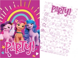 Set party pozivnica i omotnica MY LITTLE PONY (5+5), 15 × 10 cm