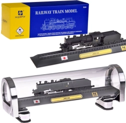 Kolekcionarski model lokomotive JNR C50 1:160 u zaštitnoj vitrini