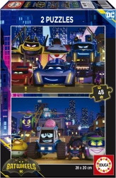 Puzzle Batwheels 2x48 dijelova od Educa