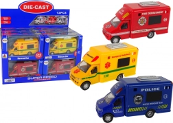 Vozila za spašavanje s frikcijskim pogonom - Policija, Vatrogasci, Hitna pomoć