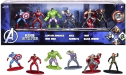 Metalne figurice JADA MARVEL AVENGERS, 6 kom, 4 cm