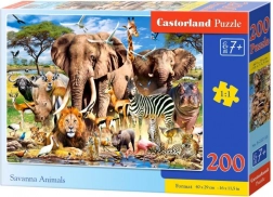 Puzzle od 200 dijelova – Savanna Animals