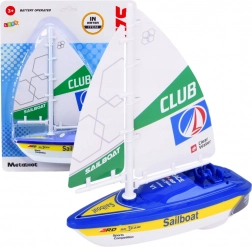 Jedrilica na baterije s turbinskim pogonom Plava