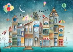 Puzzle Magnolia Kuće o kojima sam čitao – 1000 dijelova