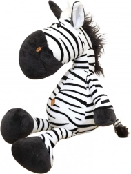Plišana igračka Zebra crno-bijela 25 cm