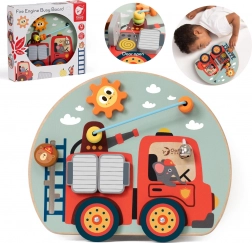 CLASSIC WORLD multifunkcionalna didaktička ploča 6u1 vatrogasci