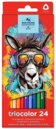 Trokutaste bojice Koh-i-Noor Triocolor 24 kom