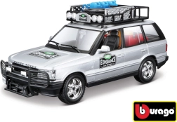 Metalni model automobila 1:24 RANGE ROVER, srebrni
