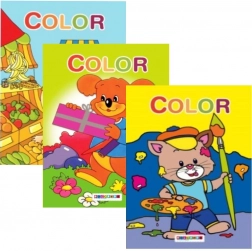 Bojanke za najmlađe A4, mix motiva