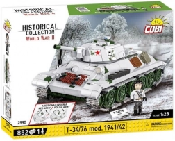 Konstruktorski set T-34/76 mod. 1941/42 - 852 dijelova