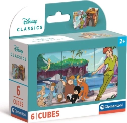 Slikovne kocke Disney bajke – 6 kocaka CLEMENTONI