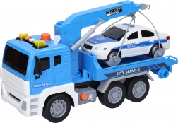 Kamion s autom i efektima