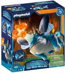 Set figura PLAYMOBIL DRAGONS Plowhorn i D'Angelo