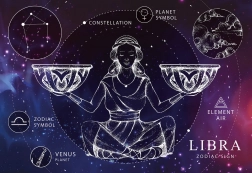 Slagalica Zodijački znak Vaga 250 dijelova