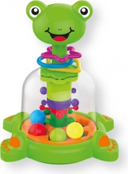 Žabji mehanički vrtuljak s kuglicama za djecu
