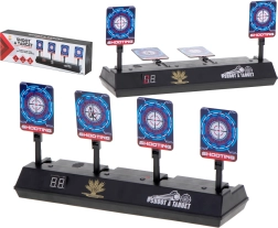 Elektronička meta za gađanje s 4 cilja i digitalnim brojačem