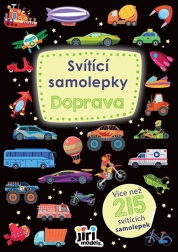 Glow-in-the-dark Transportation Stickers (200 pcs)
