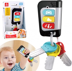 Interaktivni dječji auto ključevi s daljinskim upravljačem sa zvukovima i melodijama