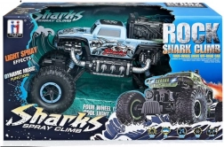 RC auto Rock Shark s efektom magle – plavo