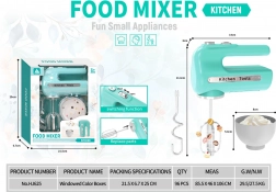 Dječji mikser s rotirajućim metlicama i dodatkom