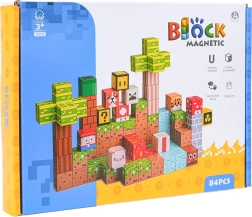 Magnetne građevne kocke 3D, 84 dijelova