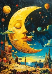 Puzzle San o mjesecu 1000 dijelova