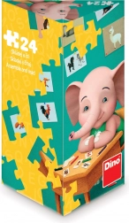 Dino puzzle Slonić Mio 24 dijelova