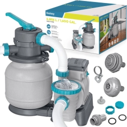 Sand filter pump for Bestway pool with a flow rate of 5678 l/h