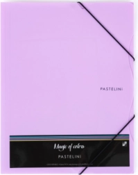 Mapa s gumicom A4 PASTELINI ljubičasta