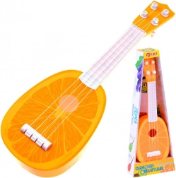 Dječje ukulele – plastična gitara 37 cm – Naranča