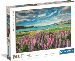 Puzzle Poljski makovi kod jezera Tekapo 1500 dijelova