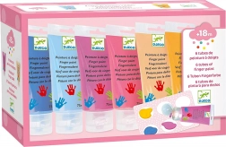DJECO Boje za prste u tubi 6x75 ml