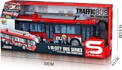 Igračka trolejbus sa svjetlosnim i zvučnim efektima