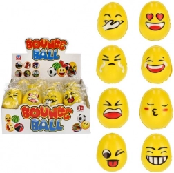 Antistresno jaje s emoji izrazima 6 cm