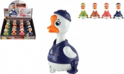 Patkica na zamašnjak 9 cm – pritisni i vozi, 4 boje, plastika, kutija 16 kom