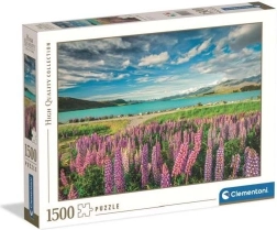 Clementoni slagalica Lupini uz jezero Tekapo, 1500 dijelova