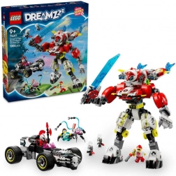 LEGO DREAMZzz 71497 Cooperov tigrasti robot i Zerov hot rod