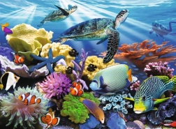 Ravensburger puzzle Život u oceanu 200 dijelova